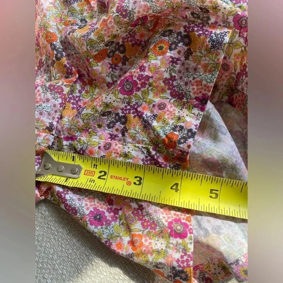 Gingham Palace Set Women’s Small Sixtine Blouse and Sandrine Shorts Floral - Picture 13 of 15